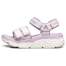 Skechers Max Cushioning Beach Sandals Women's White/Lavender 36
