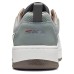 Skechers Cushioned Slip Resistant Low Top Casual Shoes Men's White Cyan White Cyan, 41