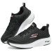 Skechers GO RUN Slip-Resistant Breathable Low-Top Casual Shoes Men's Black Черный, 43.5