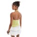 Pull&Bear knot detail halterneck top in lime Зеленый, XL - US 10