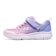 Skechers Breathable Low-Top Kids' Running Shoes Pink Purple Teenagers Pink Purple, 37