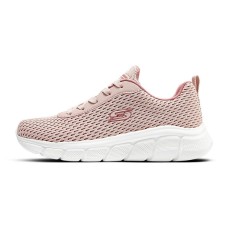 Skechers BOBS B FLEX Cushioning Low-Top Casual Shoes Women's Nude Pink Розовый, 35
