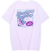 Skechers Colorful T Shirt Unisex Light Snow Cyan Light Snow Cyan, M