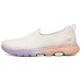 Skechers Go Walk 5 Breathable Low Top Casual Shoes Women's White Multicolor 37.5