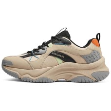 Skechers Street Wear-resistant And Lightweight Low-Top Casual Running Shoes Men's Brown Коричневый, 40