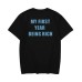 Skechers T-Shirts Unisex Black Черный, M