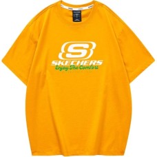 Skechers Colorful T Shirt Unisex Cadmium Yellow Cadmium yellow-00H4, XL