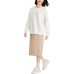 Skechers Sports Alliance Series Sweatshirt Women's Marshmallow White Marshmallow white 0074, L