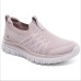 Skechers Cushioning, Wear Resistant Low Top Casual Shoes Women's Purple Фиолетовый, 39.5