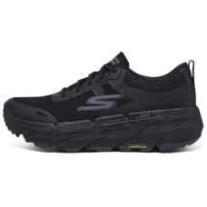 Skechers Cushioned Wear Resistant Lightweight Low Top Running Shoes Men's Black Черный, 42