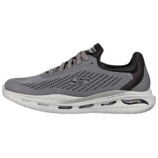 Skechers Cushioning Breathable Wear-Resistant Slip-Resistant Low-Top Running Shoes Men's Gray 44
