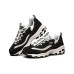 Skechers D Lites 1.0 Low Chunky Shoes Black Women's 39