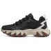 Skechers Wildfire Shoes Cushioning Water-Resistant Coverage Slip-Resistant Support Low-Top Chunky Sneakers Men's Black 42