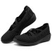 Skechers Modern Comfort Slip Resistant And Breathable Low Top Casual Shoes Women's Black Черный, 36