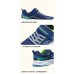 Skechers Slip-Resistant Breathable Low-Top Kids' Running Shoes Blue Kids' Navy/multicolor, 33