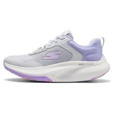 Skechers GO WALK Ma Cushioned Slip-Resistant Abrasion-Resistant Low-Top Running Shoes Women's Gray Purple Серый с фиолетовым, 36