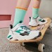 Skechers Kids' Casual Shoes Grade School Бело-зеленый, 35