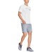 Skechers Casual Sportswear Men's Bright White Set (Bright White Top+Gray Shorts), L
