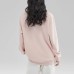 Skechers Sweatshirts Unisex Pink Peach Blossom Pink Peach Blossom, S
