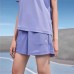 Skechers Casual Shorts Women's Deep Lavender Сиреневый, S