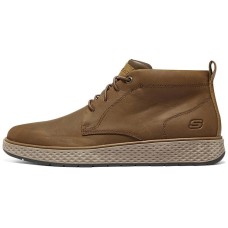 Skechers BURKETT Men's Casual Shoes Men's Dark Brown Коричневый, 41.5