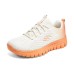 Skechers Graceful Square Sugar Collection Cushioning Wear-Resistant Low-Top Casual Shoes Women's White Orange 35