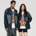 Jeep Denim Jacket Unisex Nano Blue Nano Blue, M