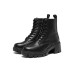 Skechers Top Notch Martin Boots 'Black' Women's 39