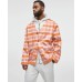 Men's Woven Cardigan, Exclusively at Macy's Voltage Orange, S