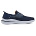 Skechers Hands Free Slip Ins Abrasion Resistant Low Top Casual Shoes Men's Marine Blue Синий, 42