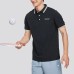 Skechers Polo Shirt Men's Carbon Black Carbon Black 0018, L