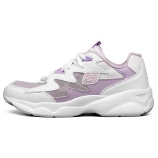 Skechers D'LITES AIRY Chunky Sneakers Women's Low-Top Lavender 35