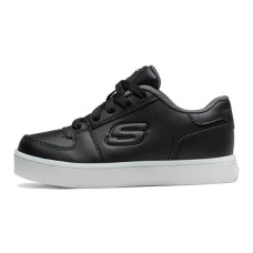 Skechers Energy Lights Elate Low Top Kids' Skateboarding Shoes Black Teenagers 37