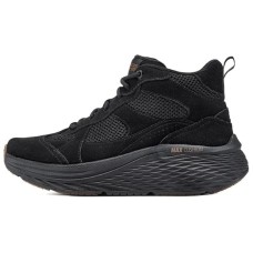 Skechers Cushioning Wear-Resistant Mid-Top Casual Shoes Women's Black Черный, 38