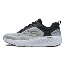 Skechers Anti-Slip And Wear-Resistant Breathable Low-Top Casual Running Shoes Men's Black Gray Color Black Gray Color, 43