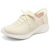 Skechers Sport Breathable Support Low-Top Casual Shoes Women's Natural Бежевый, 37