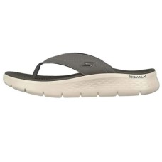 Skechers ON THE GO Rubber Sole Massage Flip Flops Men's Gray Brown Серо-коричневый, 45