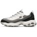 Skechers D'Lites 1.0 Low Top Running Shoes Black/Grey Black Gray, 39.5