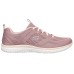 Skechers Virtue Durable Breathable Low-Top Casual Shoes Women's Pink 36