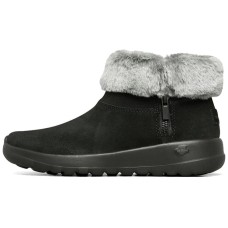 Skechers On The Go Joy Snow Boots Fur 'Black White' Women's 36