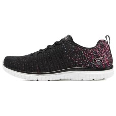 Skechers Slip Ins Virtue Slip Resistant, Breathable, Lightweight Low Top Casual Shoes Women's Black Pink 35