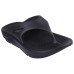 Skechers Abrasion Resistant Slip Resistant Flip Flops Women's Black Черный, 36