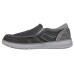 Skechers Cushioned Anti-Slip And Wear-Resistant Lightweight Low-Top Casual Shoes Men's Black Gray 41