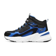 Skechers Bobs Bamina Anti-Kick Kids Lifestyle Shoes Black Blue Teenagers 36