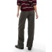 Pull&Bear high waist straight leg trousers in dark brown Коричневый, US 4