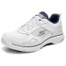 Skechers GO WALK 7 Wear-Resistant Low-Top Casual Shoes Men's White Blue White blue, 40
