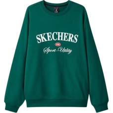 Skechers Sports Lifestyle Collection Sport UTILITY Sweatshirt Unisex Garden Green Garden Green/00XW, L