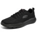Skechers Relaxed Fit Cushioning Wear-Resistant Low-Top Casual Shoes Men's Black Черный, 41.5