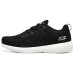 Skechers Squad Cushioned Anti-Slip And Wear-Resistant Lightweight Low-Top Casual Shoes Men's Black White 41.5