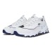 Skechers D'LITES 1.0 Blue Butterfly Slip-Resistant Low-Top Chunky Sneakers Women's Blue White Белый, 36